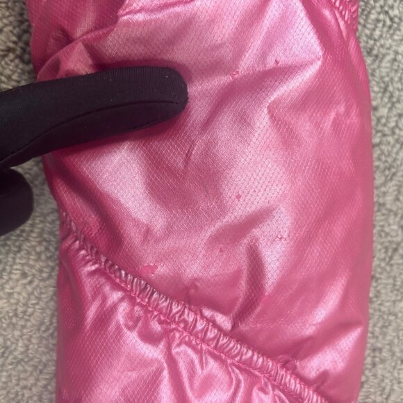 Vintage Playboy Jacket Small Puffer Zip Up Parka Removable Fur Hood Pockets Y2K - Picture 7 of 16